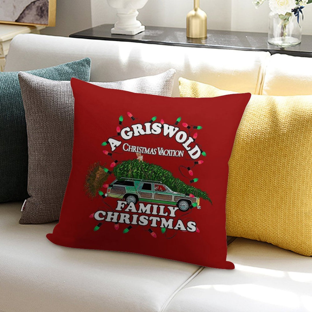 A Griswold Family Christmas Soft Ultra-Soft Texture Throw Pillow