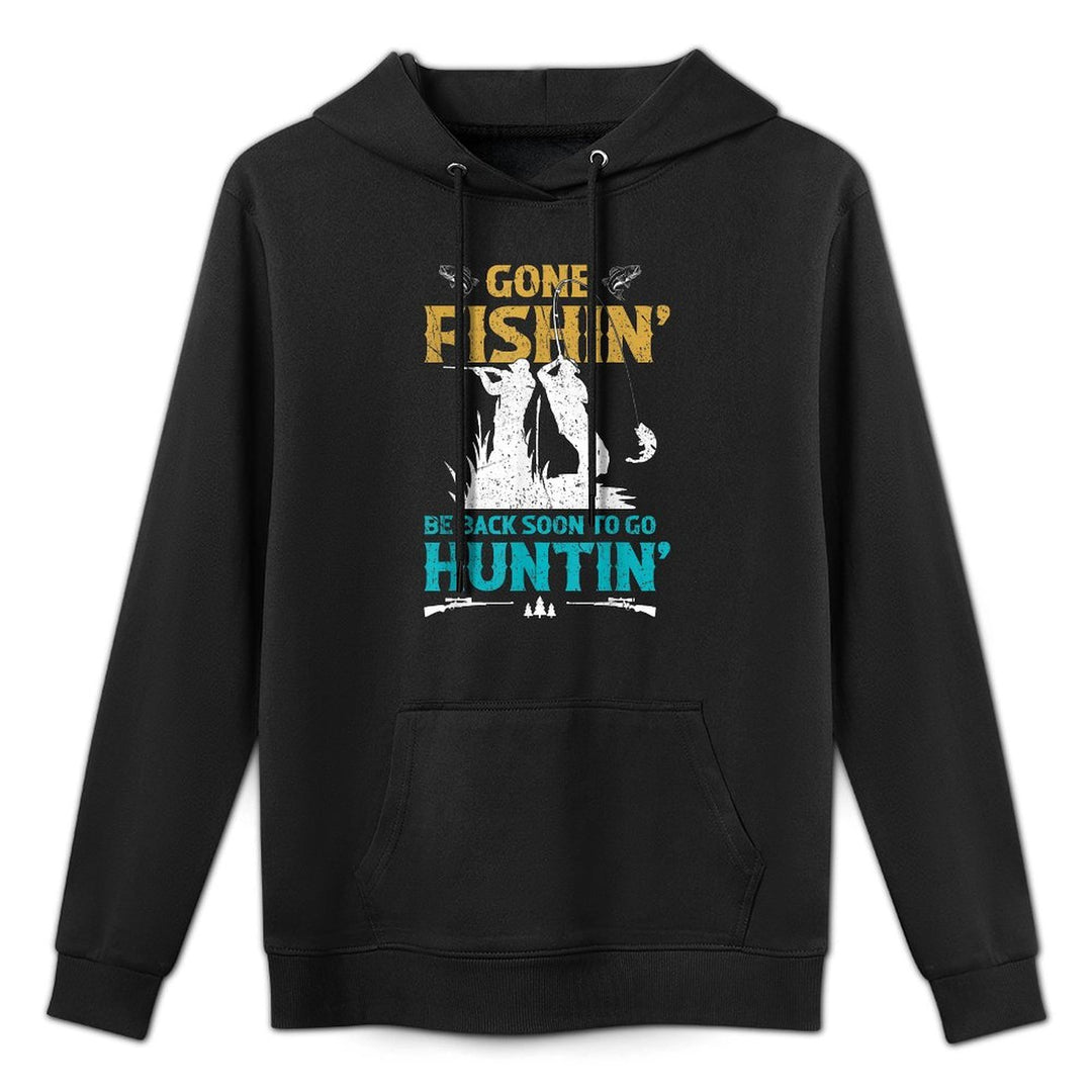 Funny Fishing Hunting For Catfishing Deer Hunting Men Boys Moisture-Wicking Hoodie