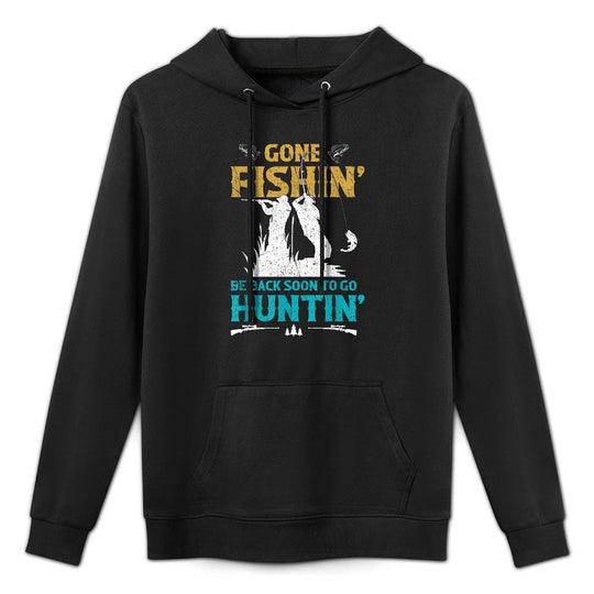 Funny Fishing Hunting For Catfishing Deer Hunting Men Boys Moisture-Wicking Hoodie