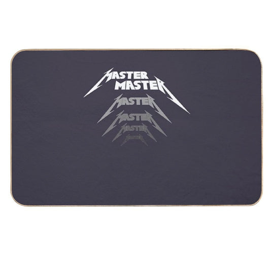 Needed Gifts Music Metallica Lyrics Master Master  Dirt-Trapping Bath Mat