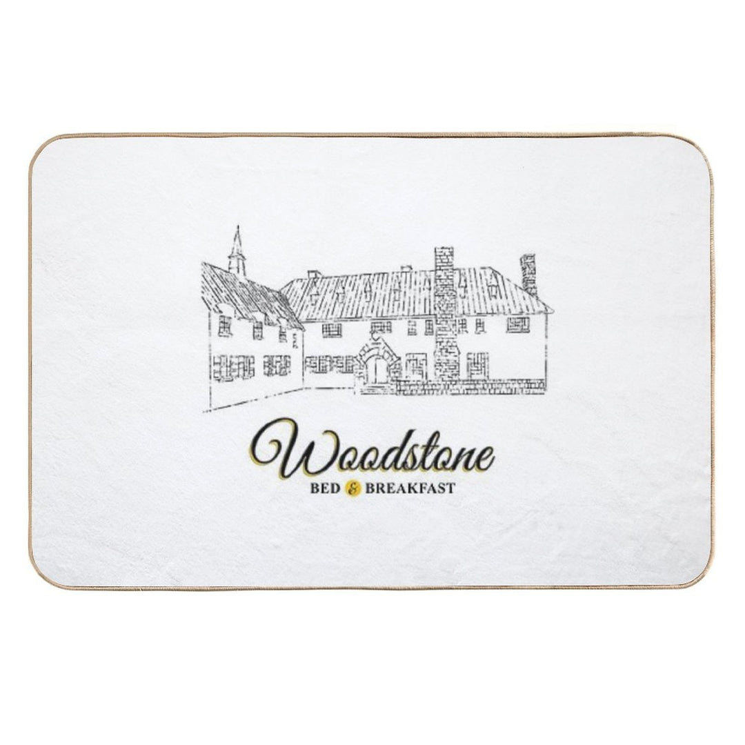 The Woodstone Mansion - Ghosts CBS  Toxin-Free Bath Mat