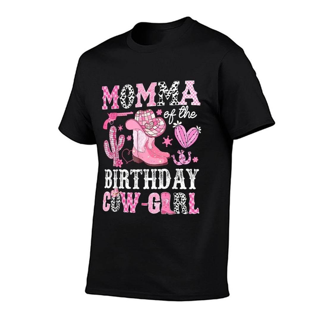 Momma Of The Birthday Cow-Girl Rodeo Cowgirl Bday  Breathable T-Shirt