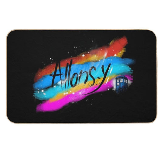 Allons-y !!!  Easy Maintenance Bath Mat