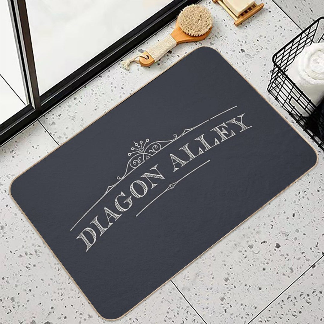 Diagon Alley  Easy Maintenance Bath Mat