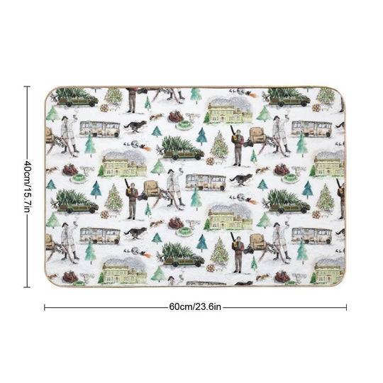 Lampoons Christmas  Easy Maintenance Bath Mat