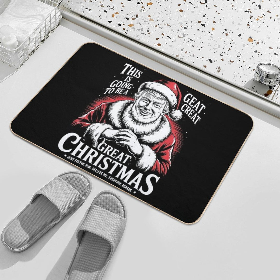 This Is Going To Be A Great Christmas Trump Durable Bath Mat