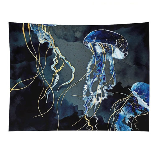 Metallic Ocean III Tapestry