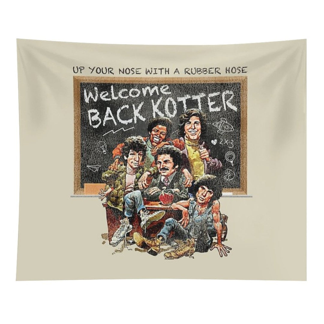Welcome Back Kotter Vintage Worn Tapestry