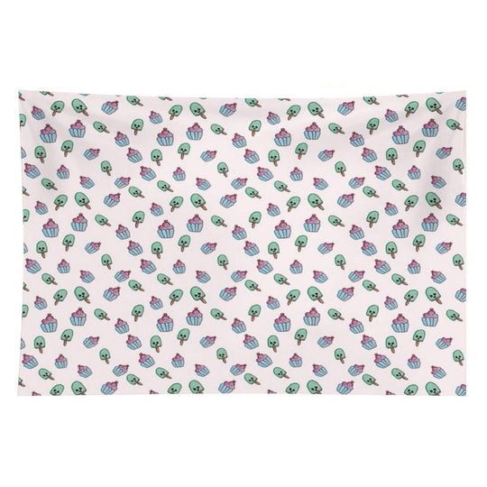 Sweet Smiles – Ice Cream Pattern Tapestry