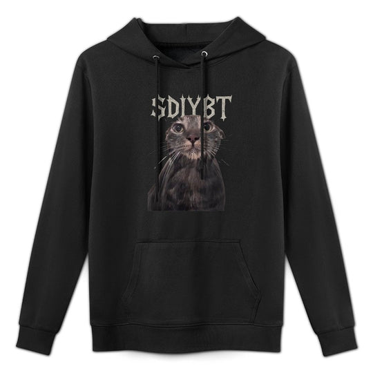 SDIYBT Start Digging in Your Butt Twin Meme Cat Pilling-Resistant Hoodie