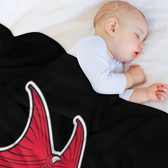 SUNY Oneonta Red Dragons Gift-ready Throw Blanket