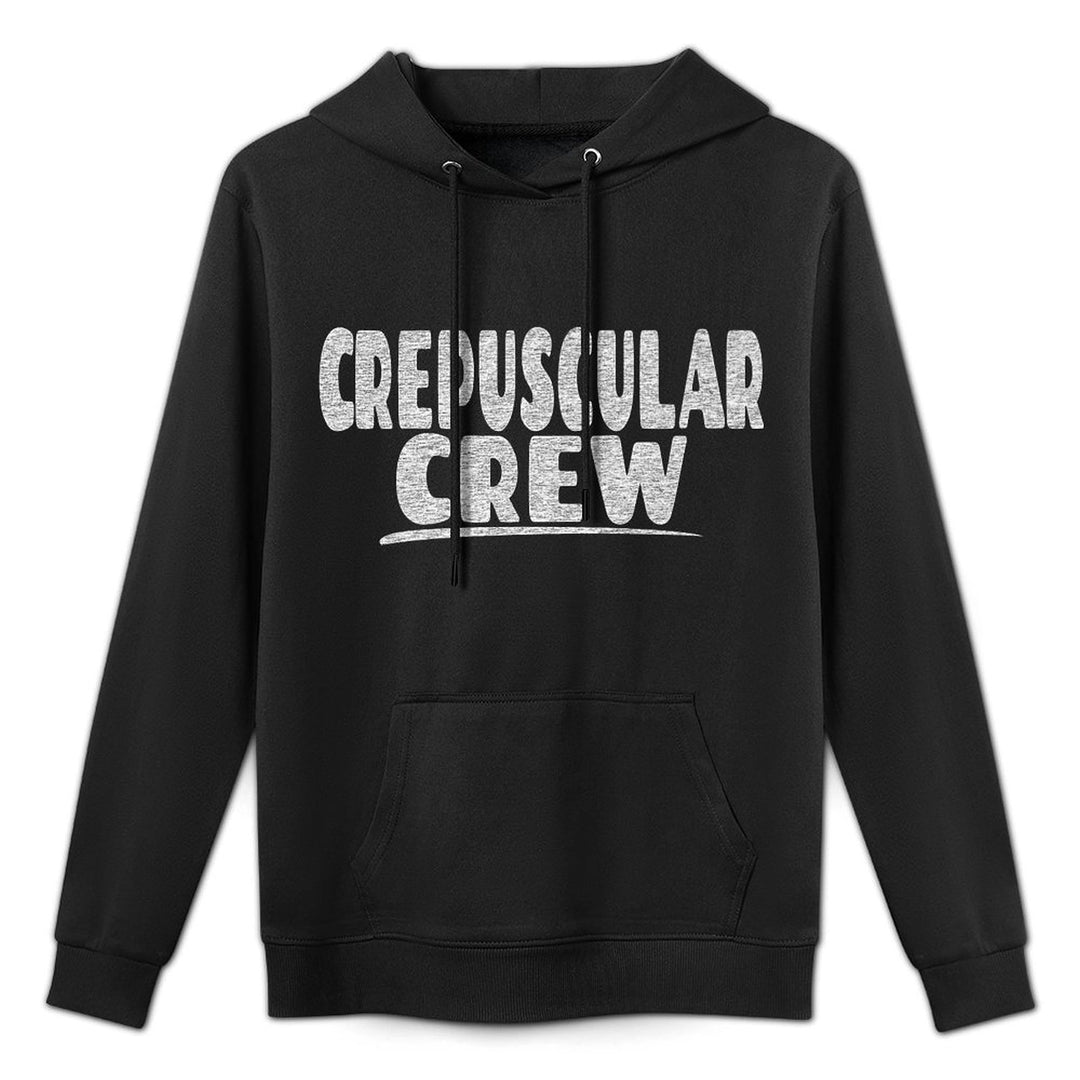 Crepuscular Crew - Most Active At Evening Twilight Premium Versatile Streetwear Hoodie