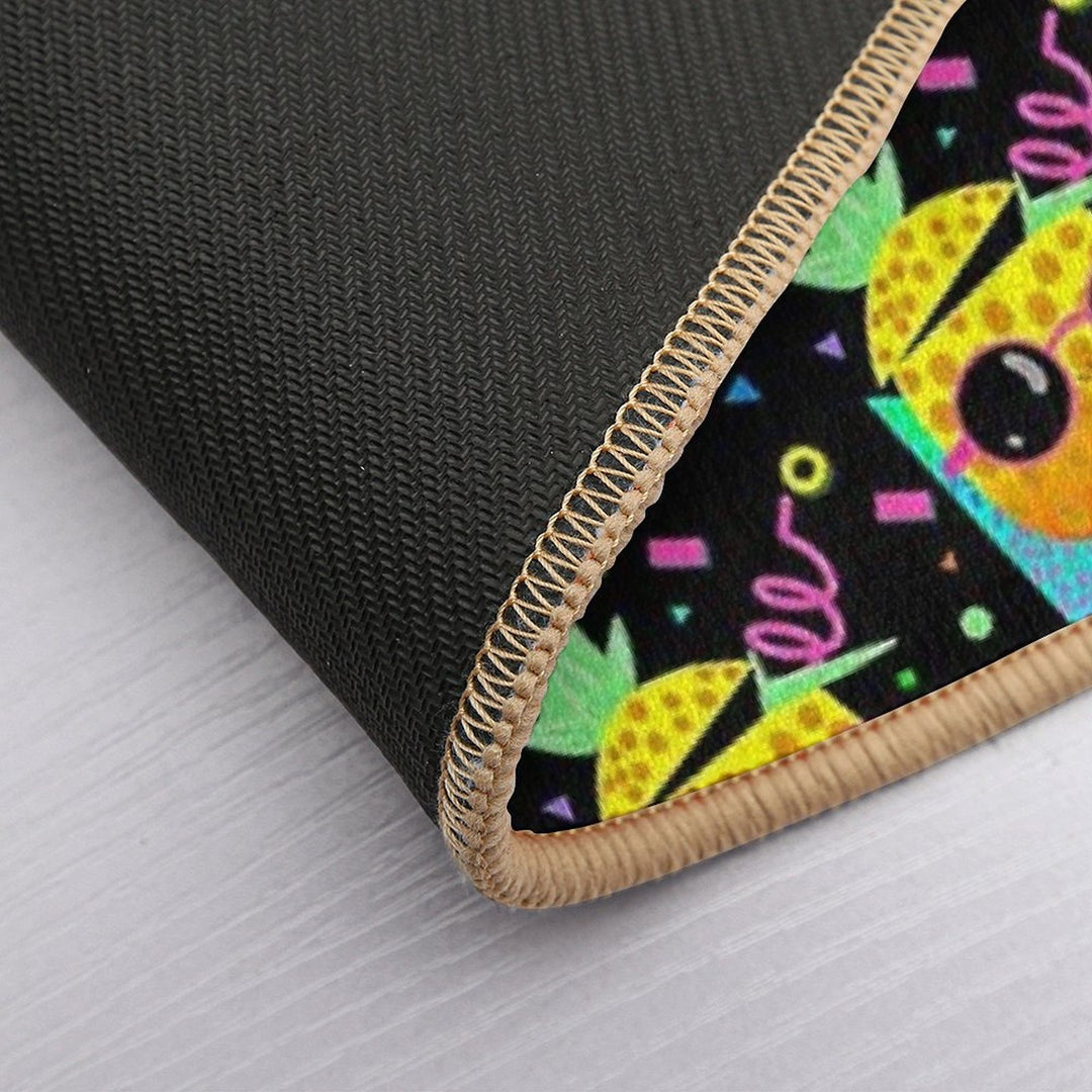 Piña Coolada  Fade-Resistant Bath Mat