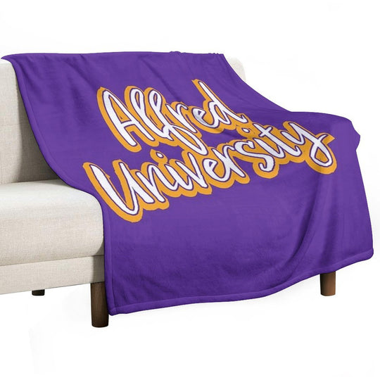 Alfred University Saxons Eco-conscious Throw Blanket