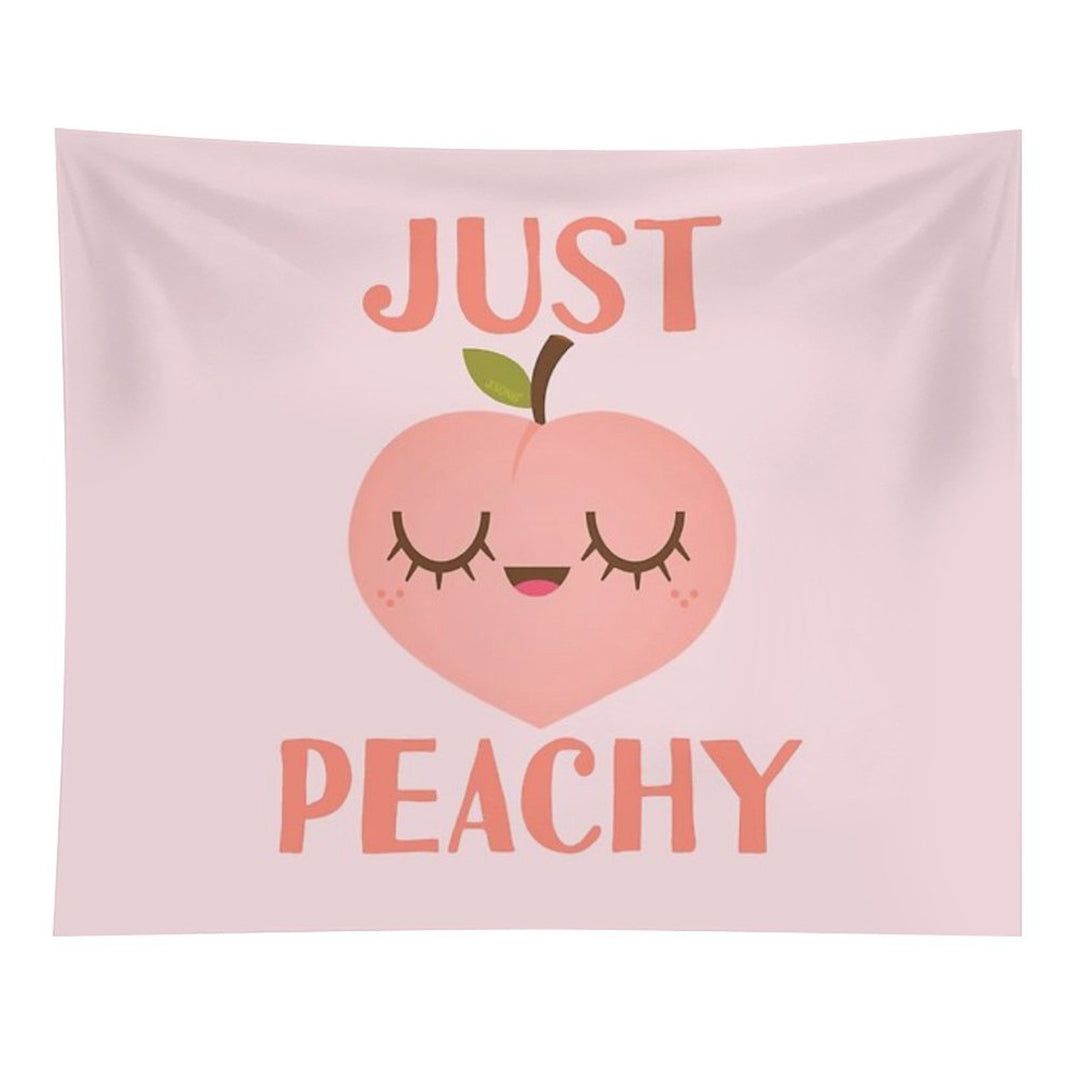 Just Peachy Tapestry