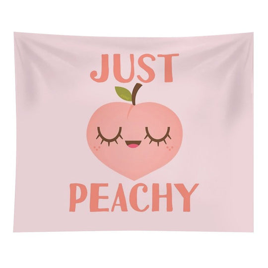 Just Peachy Tapestry