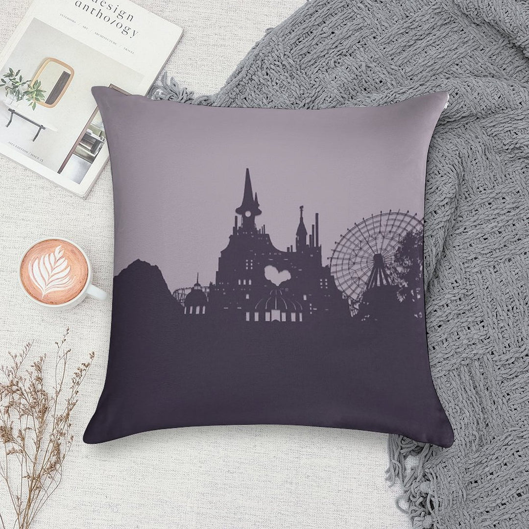 Amusement Park - Nier Soft Decorative Cover Throw Pillow