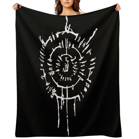 Astarion Scars White Compact Throw Blanket