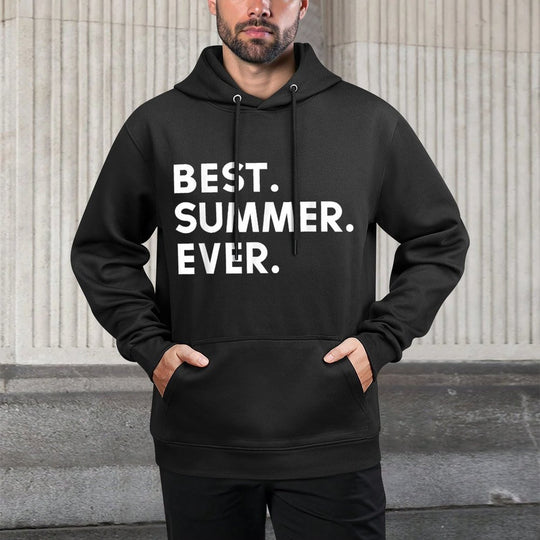 Best Summer Ever Adjustable Hood Hoodie