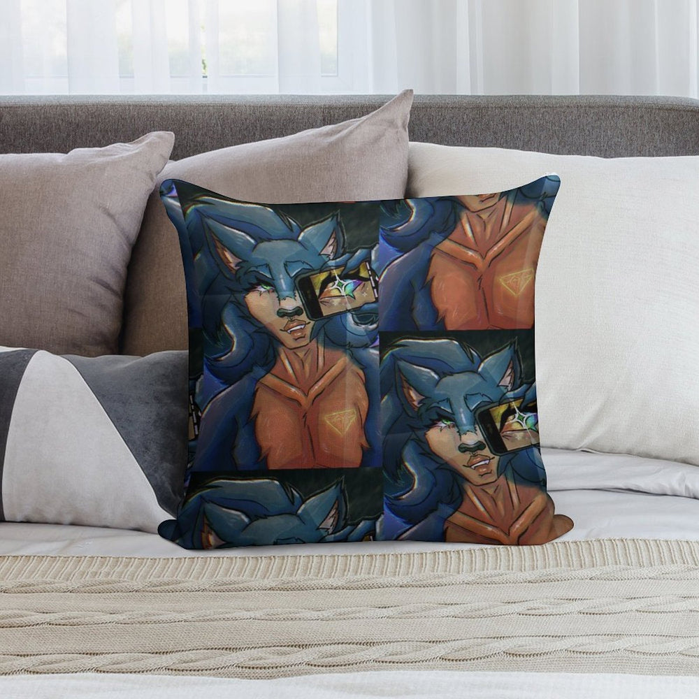 Cosmic Eternity - Sonic The Hedgehog Soft Gift Ready Throw Pillow