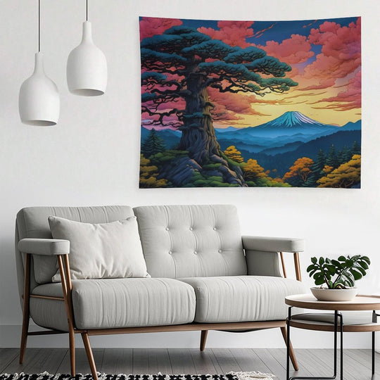 Sunset at Jiyanna - Nature Landscape Tapestry
