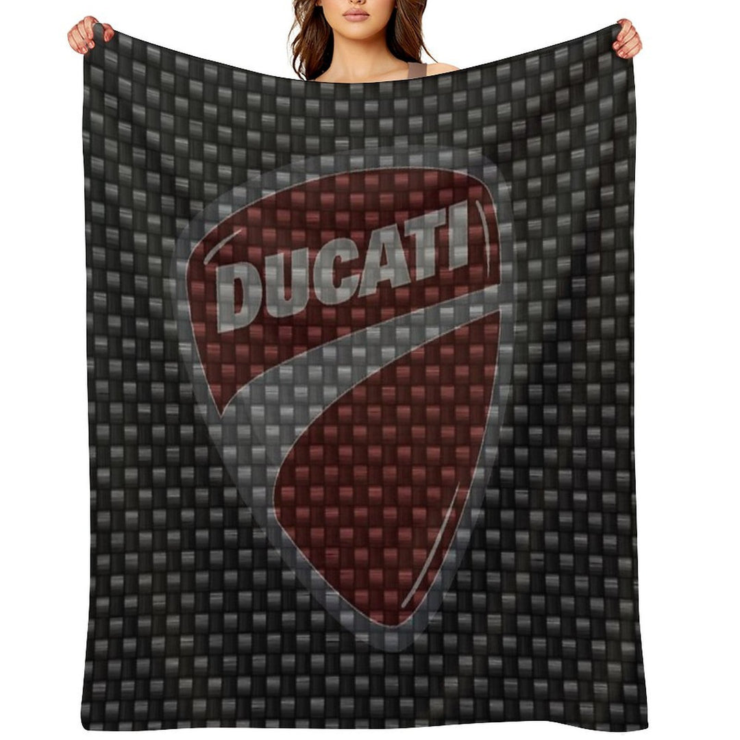 Ducati Corse Motorcycle Comfort Throw Blanket