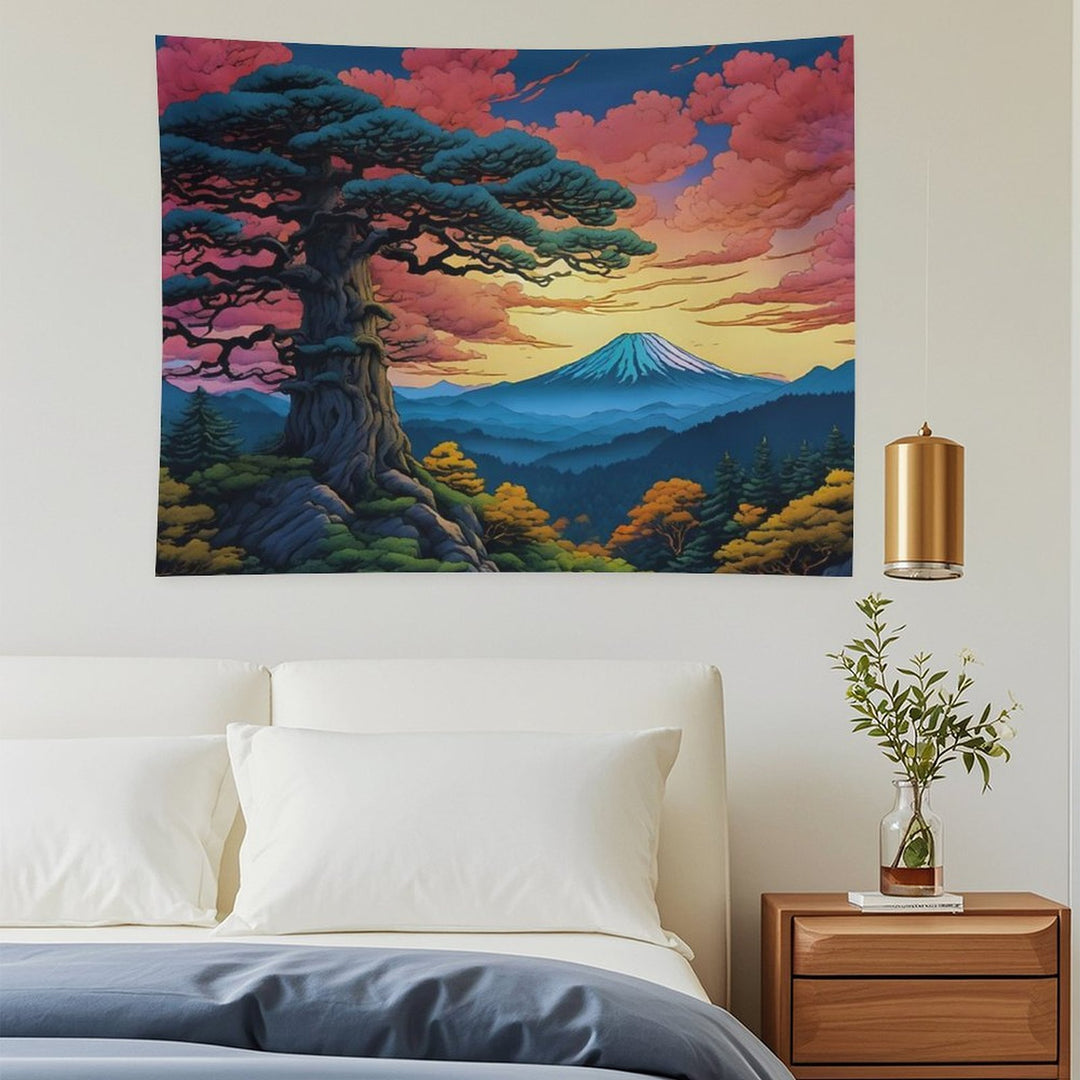 Sunset at Jiyanna - Nature Landscape Tapestry