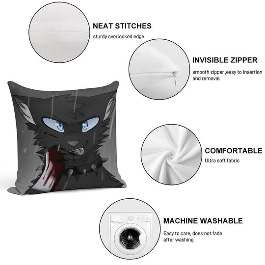 Scourge Soft Reinforced Edging Throw Pillow