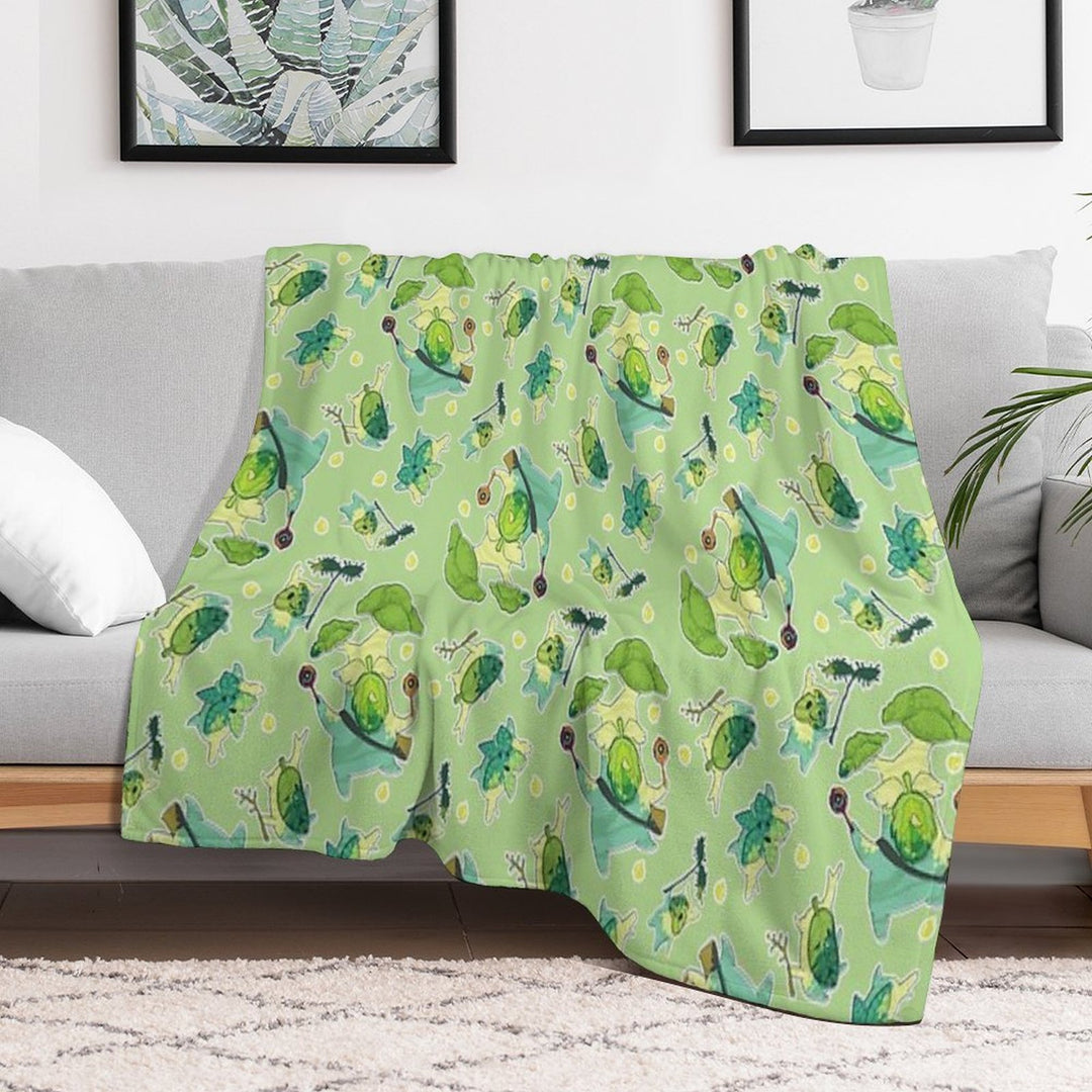 Korok Pattern Anti-pilling Throw Blanket