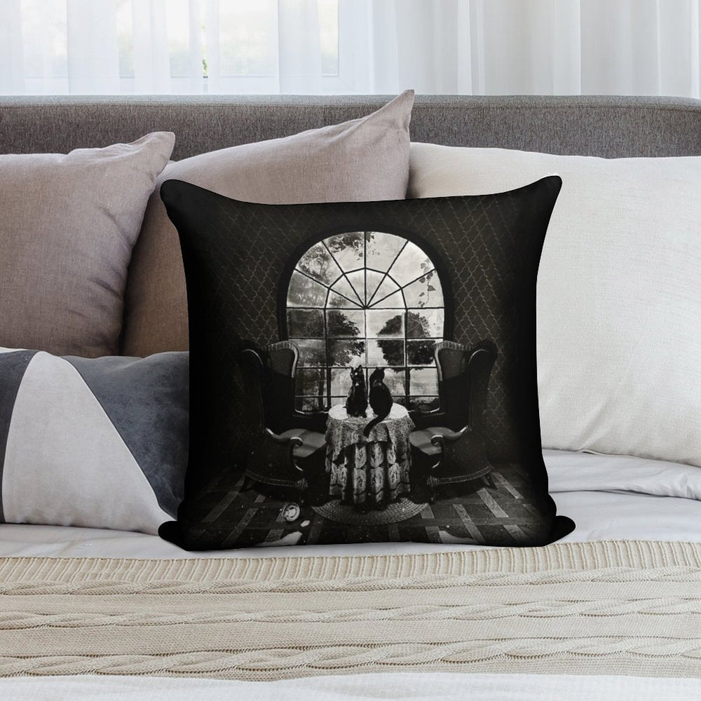 Room Skull Soft Bedroom Essential Throw Pillow