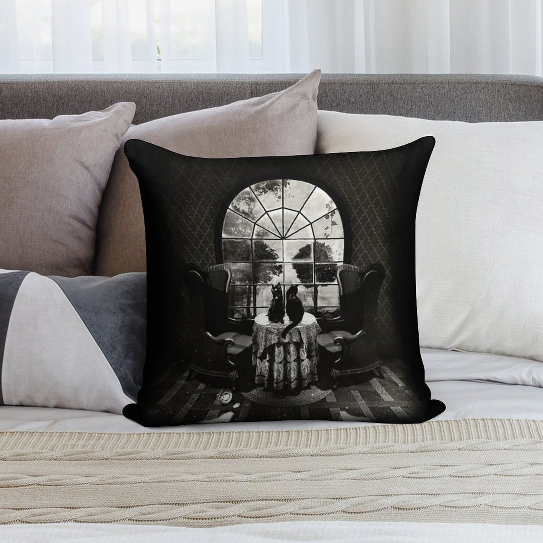 Room Skull Soft Bedroom Essential Throw Pillow