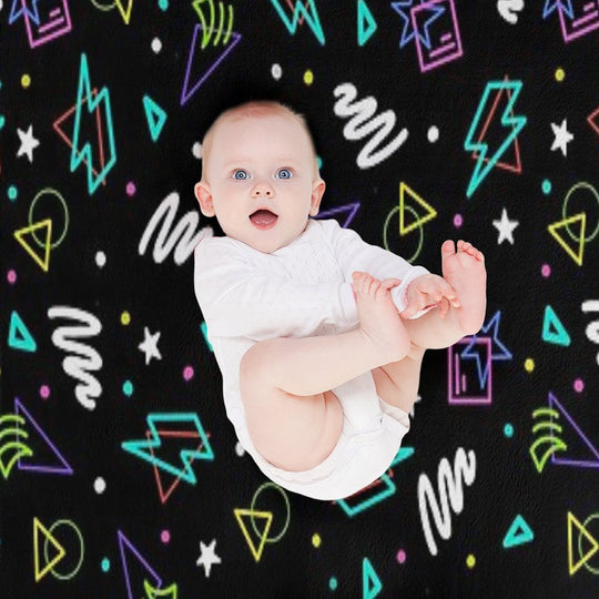 FNAF Security Breach Arcade Carpet Design All-season Throw Blanket