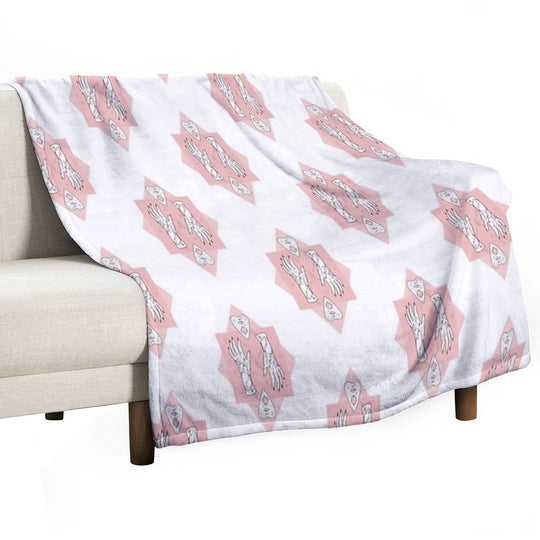 Ouija Hands Plush Throw Blanket