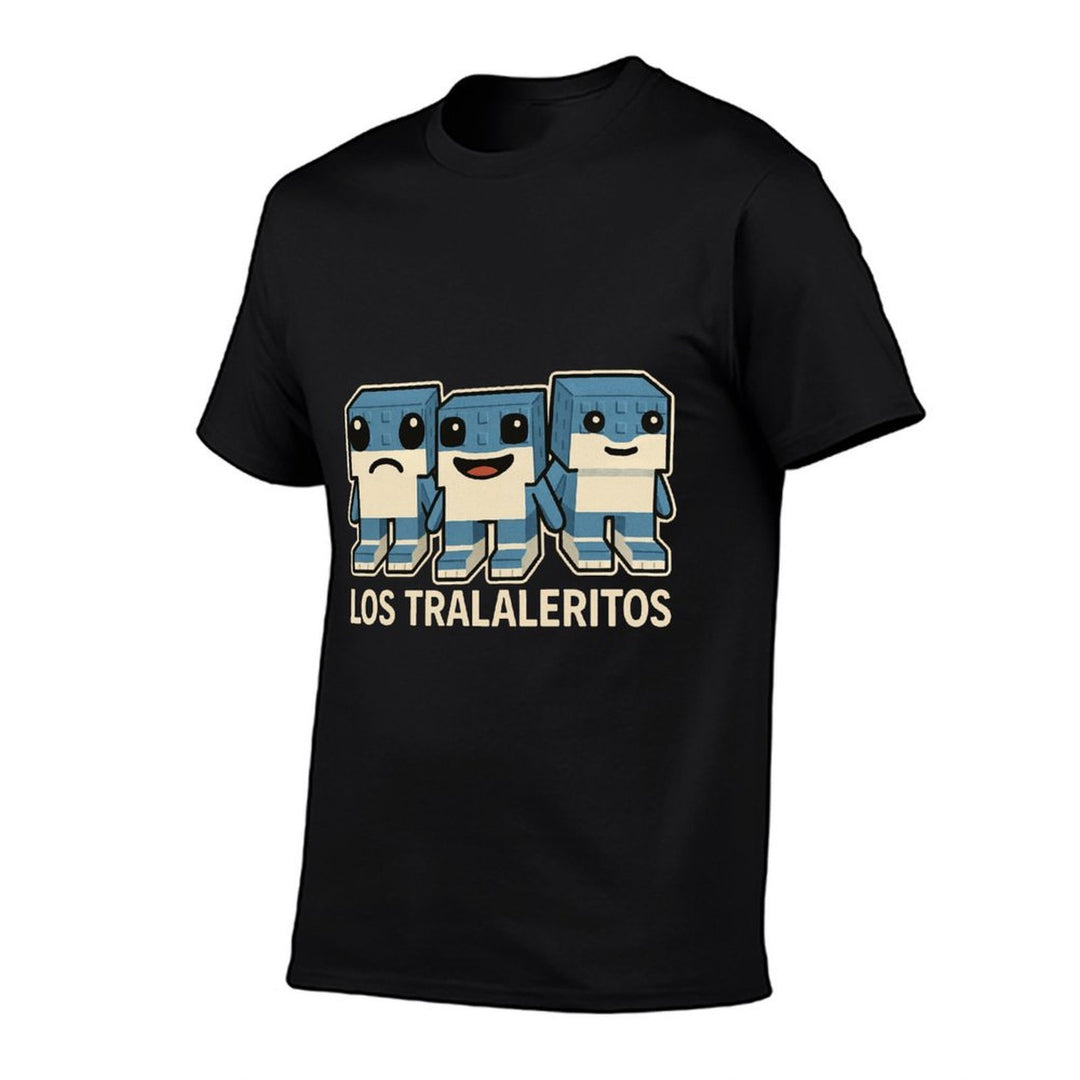 Los Tralaleritos - Funny Italian Brainrot Cringe Kids Meme  Eco-friendly Material T-Shirt