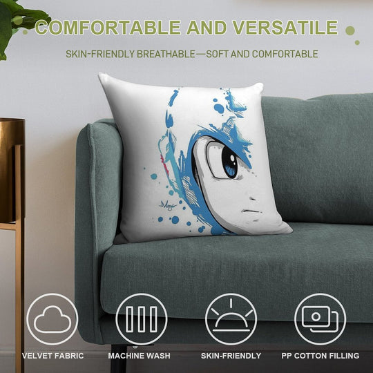 Megaman Capcom Soft High-Density Material Throw Pillow