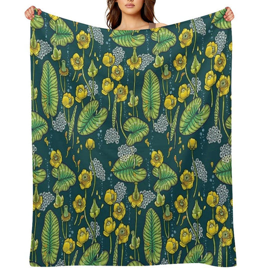 River of Mystery Lightweight Throw Blanket