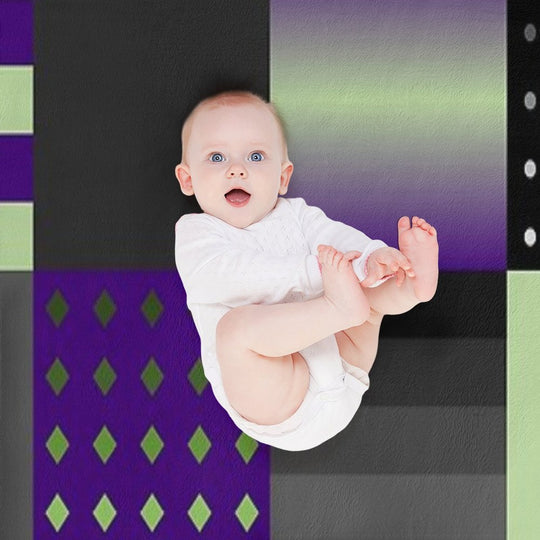 Funny Patchwork Pattern 9 Multi-functional Throw Blanket