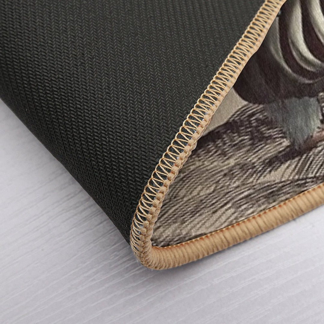 HemAnimals - Hemallino Treatise  - Di Grassi  Fade-Resistant Bath Mat