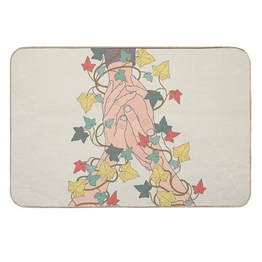 Pay Attention  Fade-Resistant Bath Mat