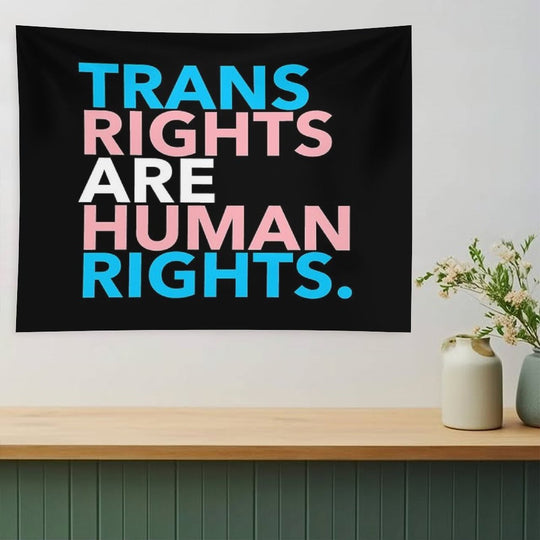Trans Rights Are Human Rights 2.1 Tapestry