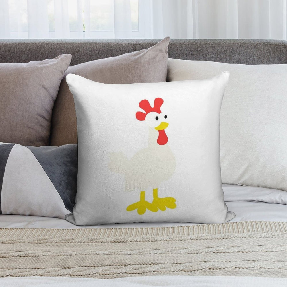 Hay Day Chicken Soft Washable Throw Pillow