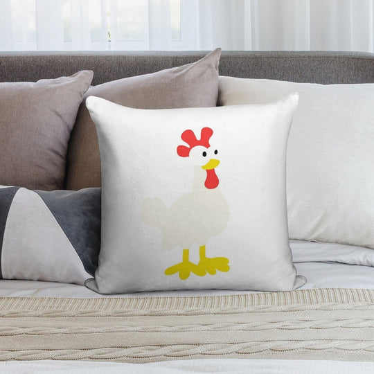 Hay Day Chicken Soft Washable Throw Pillow