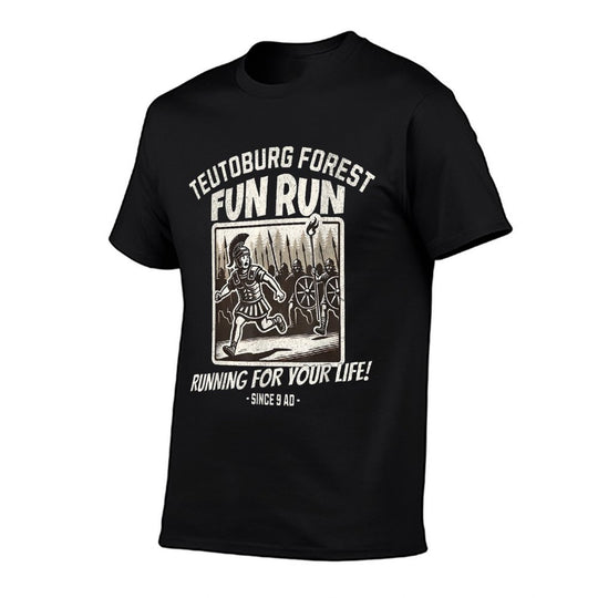 Teutoburg Forest Fun Run Funny Roman History Meme  Moisture-wicking T-Shirt