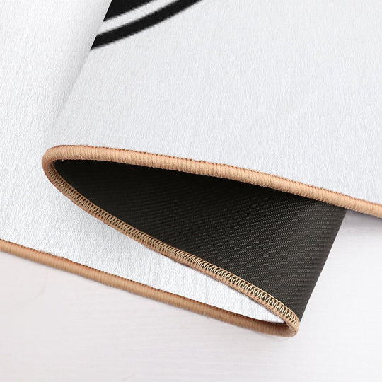 Old Time Nerd  Repositionable Bath Mat