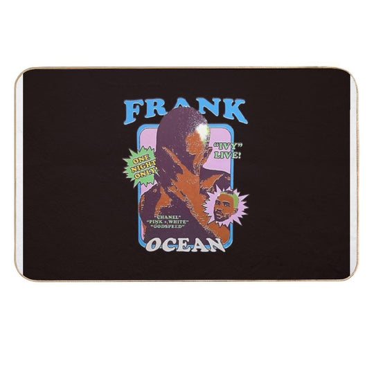 Frank Ocean Vintage Retro Aesthetic Inspired  High-Traffic Bath Mat