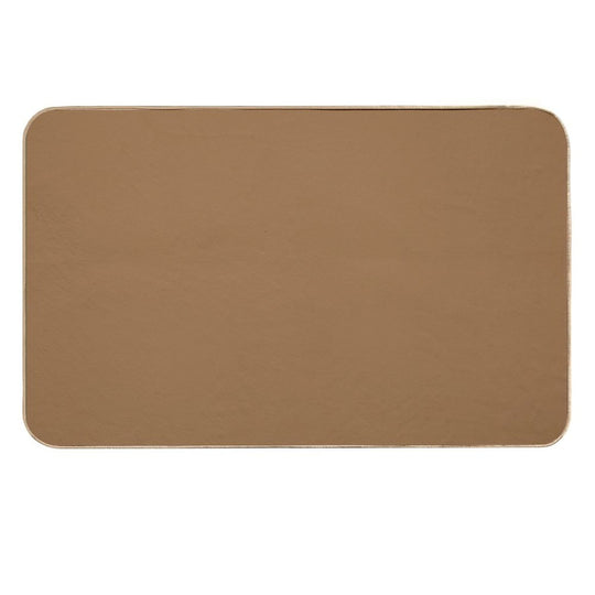 Plain Coffee Brown  Multi-Purpose Bath Mat