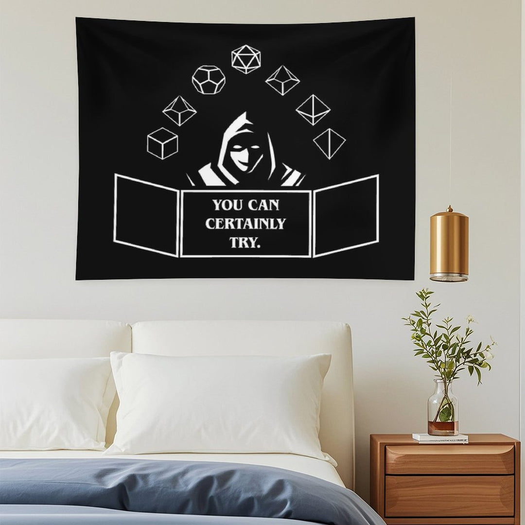 Storyteller Screen And Dice Set Tabletop RPG Gaming Tapestry
