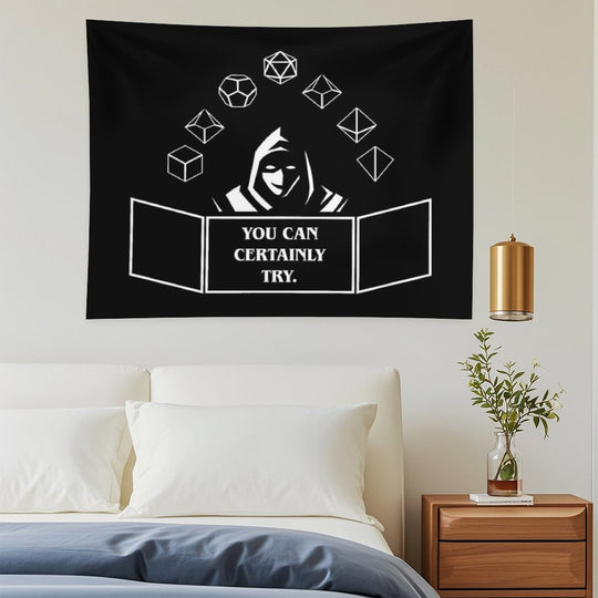Storyteller Screen And Dice Set Tabletop RPG Gaming Tapestry