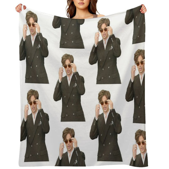 Matthew Gray Gubler Sustainable Throw Blanket