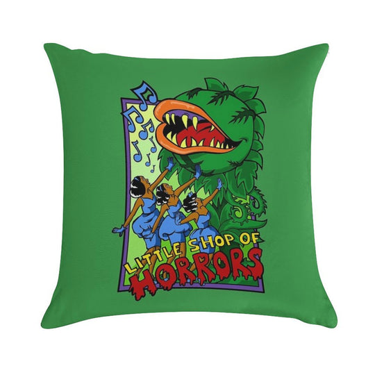 Little Shop of Horrors Soft Bedroom Essential Throw Pillow